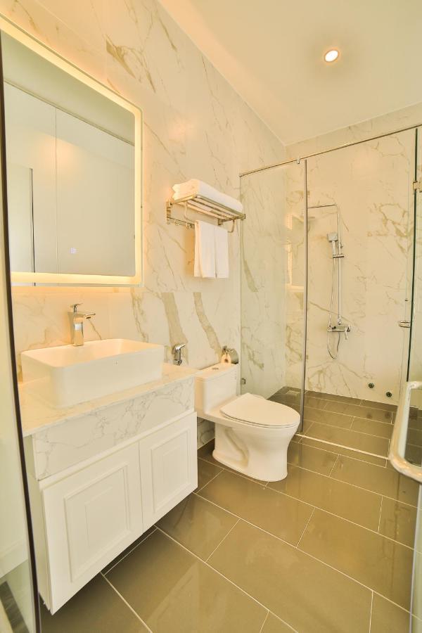 Monaco Hotel Khu Chi Lăng Esterno foto
